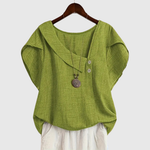 Marcelline | Blusa con Scollo Asimmetrico