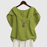 Marcelline | Blusa con Scollo Asimmetrico