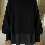 Clelia | Maglione Elegante Effetto Due Pezzi