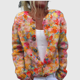 Hélène™ | Cardigan con pioggia di fiori
