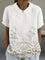 LILY | CAMICIA RICAMATA A FIORI