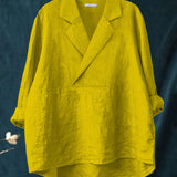 CALYSSA | BLUSA CON COLLO A REVERS