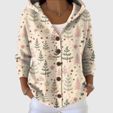 Claire | Cardigan in maglia con cappuccio