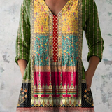 Emilie | Blusa Lunga con Scollatura a V