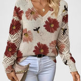 ORNELLA™|MAGLIONE FLOREALE