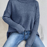 ODETTE™|MAGLIONE DOLCEVITA OVER