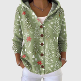 Irène | Cardigan in maglia con cappuccio