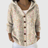 Madeleine | Cardigan in maglia con cappuccio