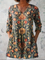 Celine | Blusa Lunga con Scollo a V