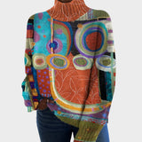 Catarina - Maglione artistico in maglia