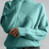 OLIVIA™|MAGLIA COLLO ALTO