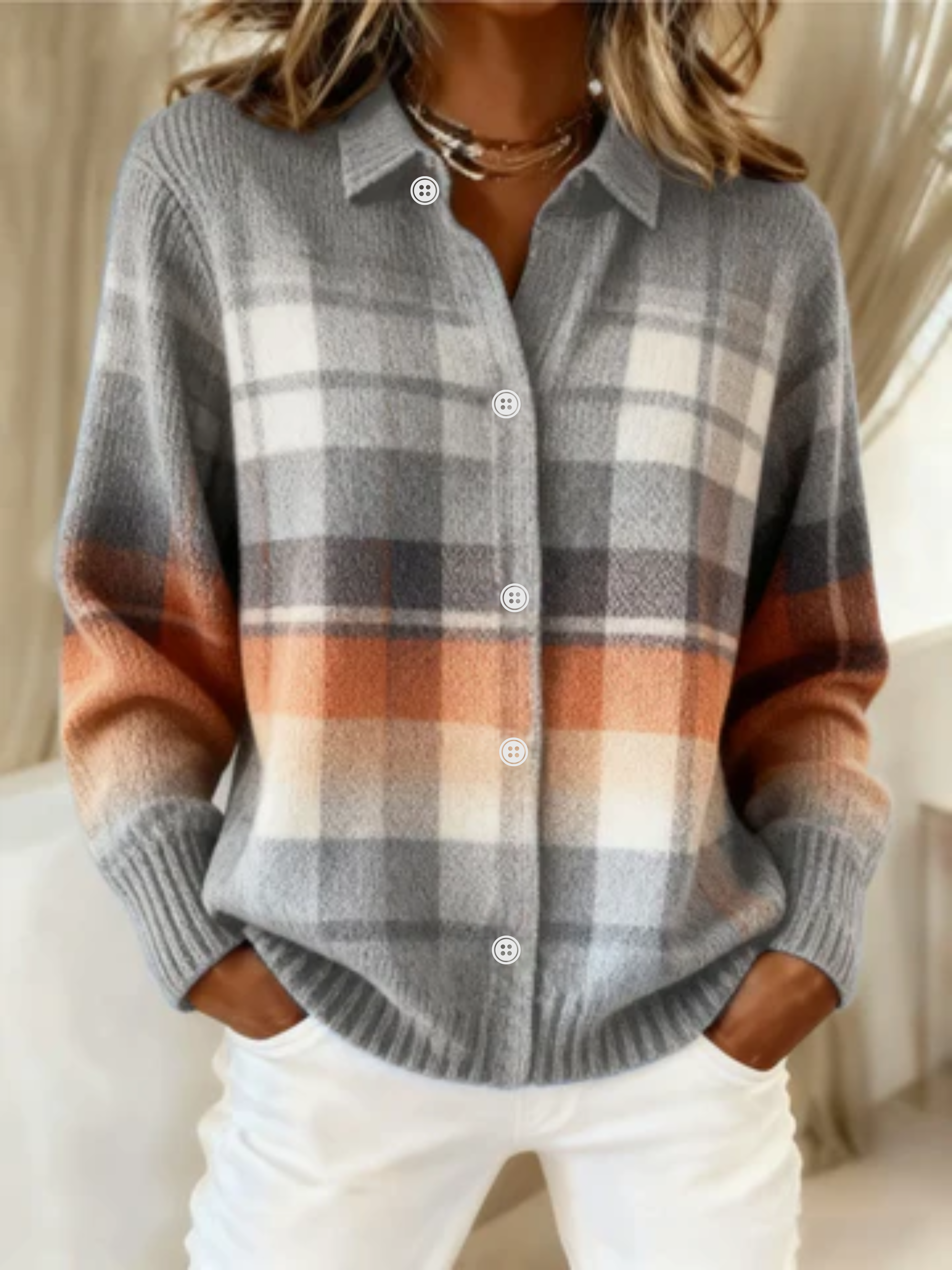 Elira | Blusa a Righe con Cappuccio