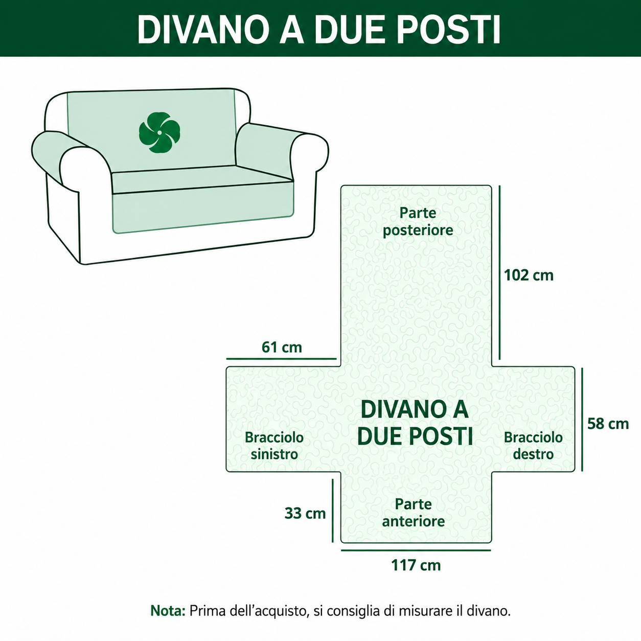 Copridivano trapuntato con motivo natalizio NCU0VT301