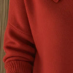 Velia | Cardigan Morbido con Collo a Camicia