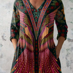 Manon | Blusa Lunga con Scollatura a V