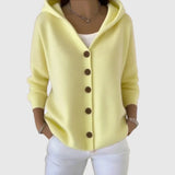 Solène | Cardigan elegante giallo