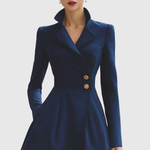 ELEANOR | ABITO CAPPOTTO BLU NAVY