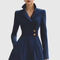 ELEANOR | ABITO CAPPOTTO BLU NAVY