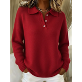 Marina | Maglione Polo in Maglia Morbida