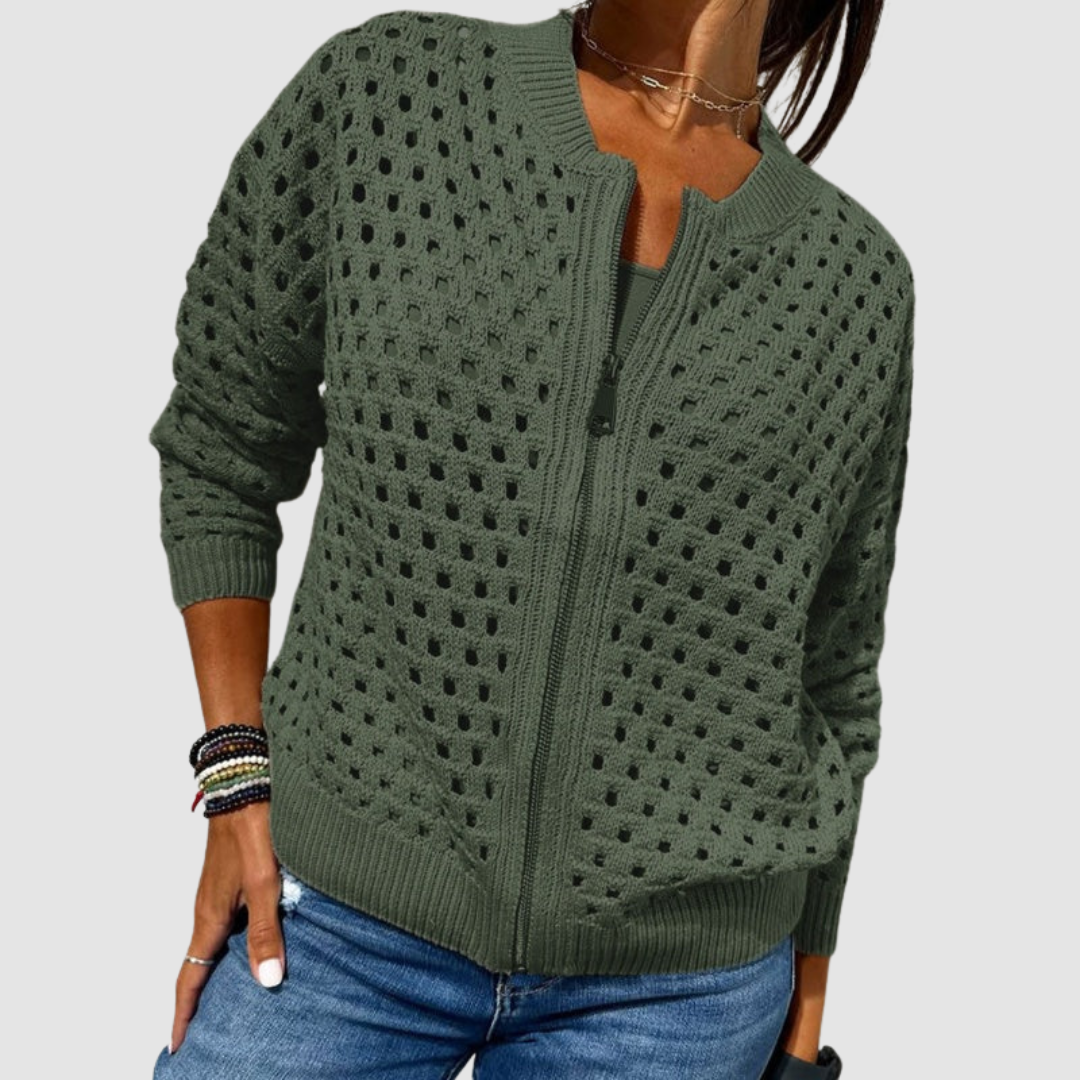 Loredana™ | Cardigan in Maglia Elegante