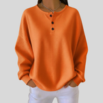Camilla | Felpa Henley Casual