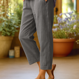 GRAZIELLA™|PANTALONI ESTIVI DRITTI