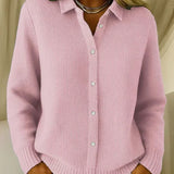 Rachele | Cardigan Testurizzato con Bottoni