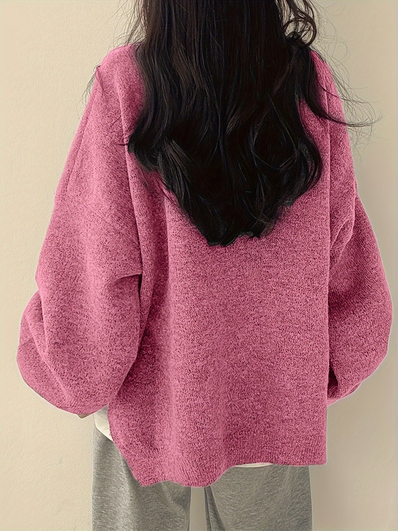 EVERLIGHT | MAGLIONE CASUAL CON SPACCHI LATERALI
