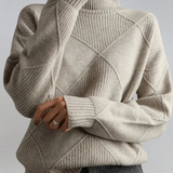 OLIVIA™|MAGLIA COLLO ALTO