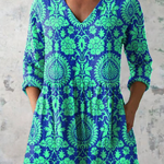 Ines | Blusa Lunga con Scollo a V