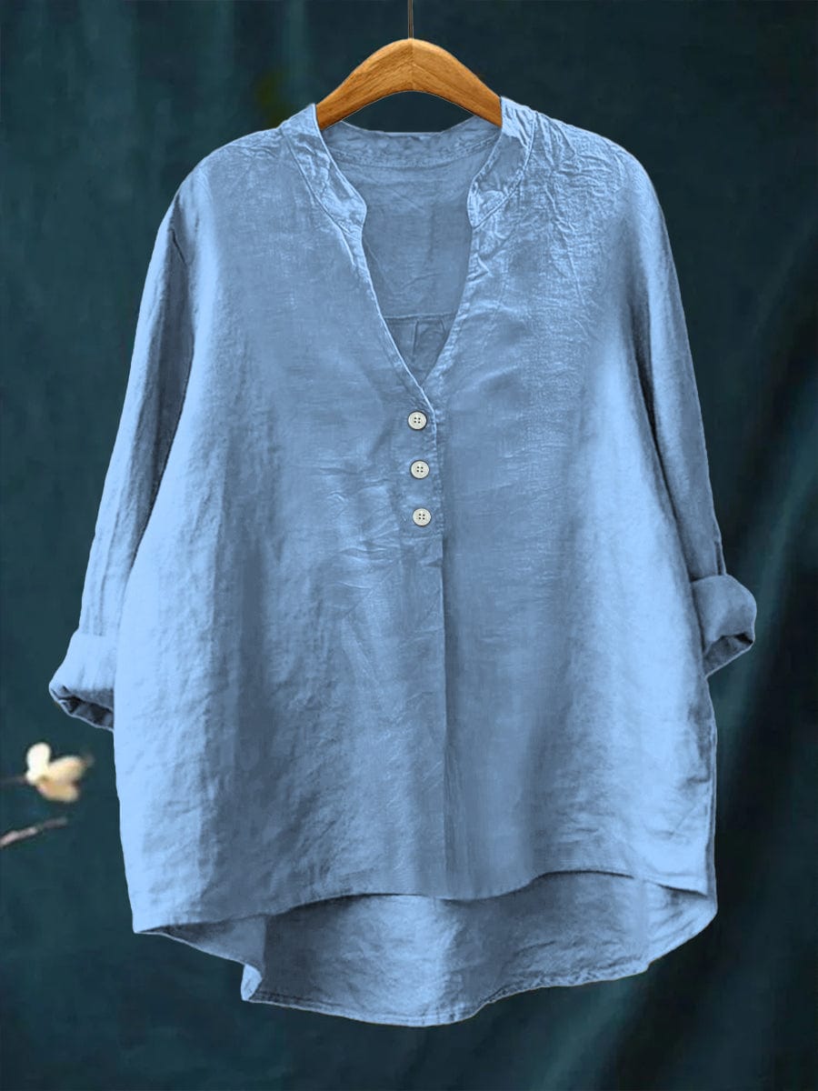 CRESSIDA | BLUSA ELEGANTE CON RICAMO TRAFORATO