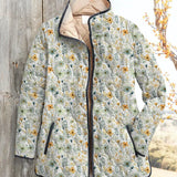ROSALIND | GIACCA TRAPUNTATA FLOREALE CLASSICA