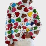 Aurora - Maglione dolcevita artistico