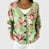 Henriette | Cardigan confortevole in maglia con bottoni
