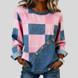 Lucia | Felpa Patchwork Artistica