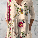 Clara | Blusa Lunga con Scollo a V