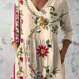 Clara | Blusa Lunga con Scollo a V