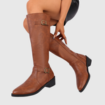 ANASTELLE | STIVALI AL GINOCCHIO STILE EQUESTRE
