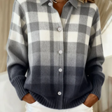 Marielle | Blusa a Quadri con Cappuccio