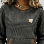 Giada | Felpa Girocollo a Blocchi di Colore