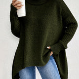 ODETTE™|MAGLIONE DOLCEVITA OVER
