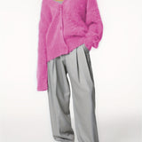 SERIAVI | CARDIGAN CON COLLO A V