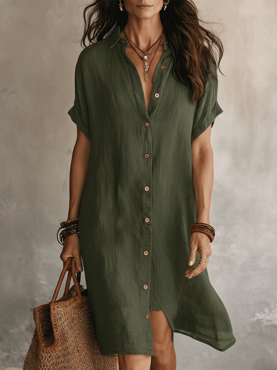 Boho | Abito Midi in Lino