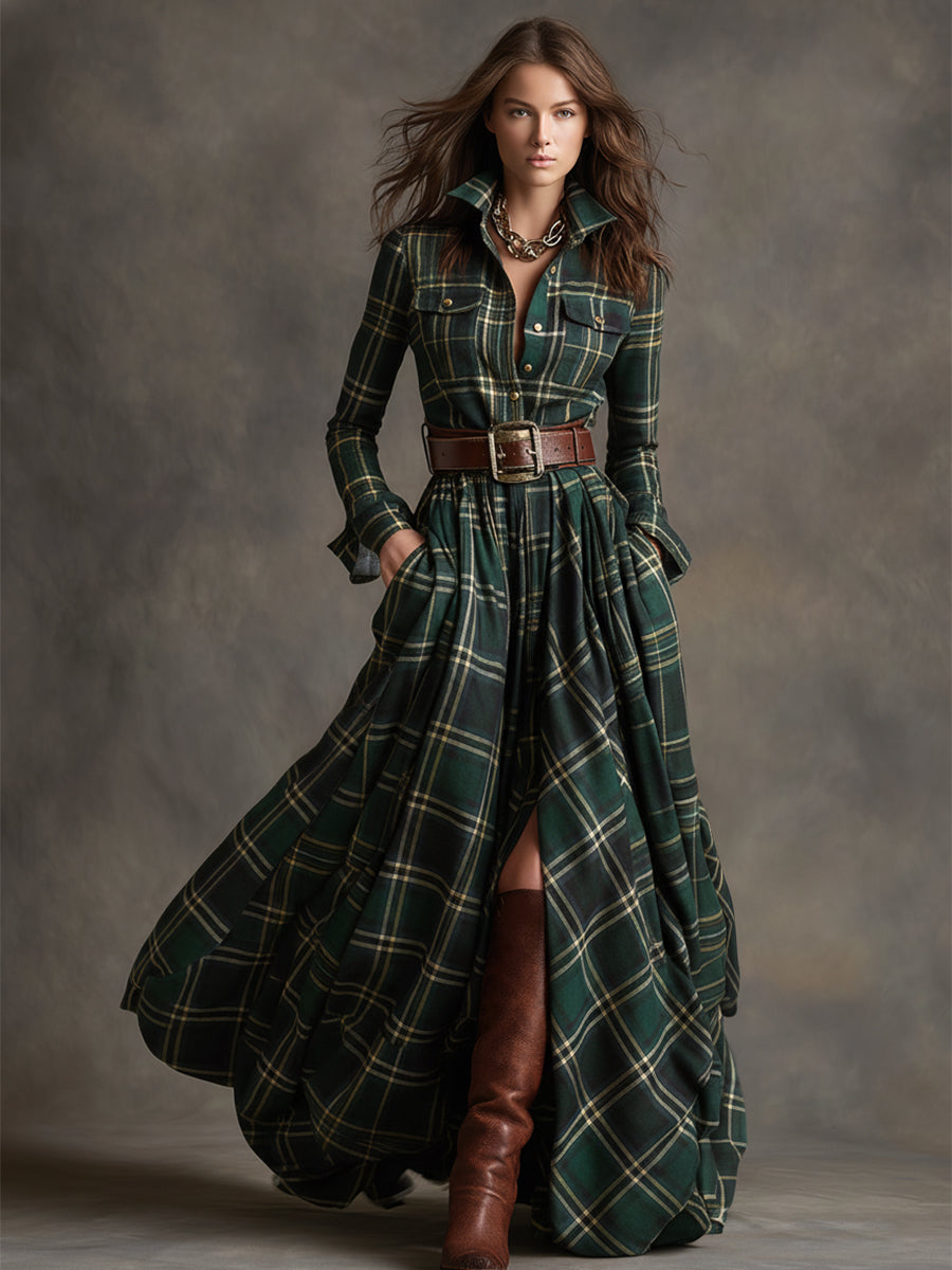 Scarlett | Abito Camicia con Cintura