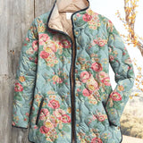 DOROTHEA | GIACCA TRAPUNTATA FLOREALE COUNTRY