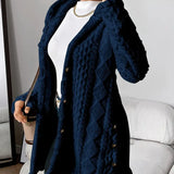 ANGELICA™|CARDIGAN CON CAPPUCCIO