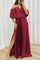 ARABELLA | ABITO MAXI PLISSETTATO ELEGANTE