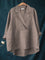 CALYSSA | BLUSA CON COLLO A REVERS