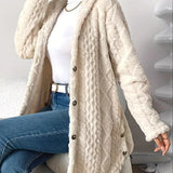 ANGELICA™|CARDIGAN CON CAPPUCCIO