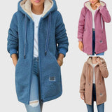 Birgitta™ — Giacca da donna in pile con cappuccio